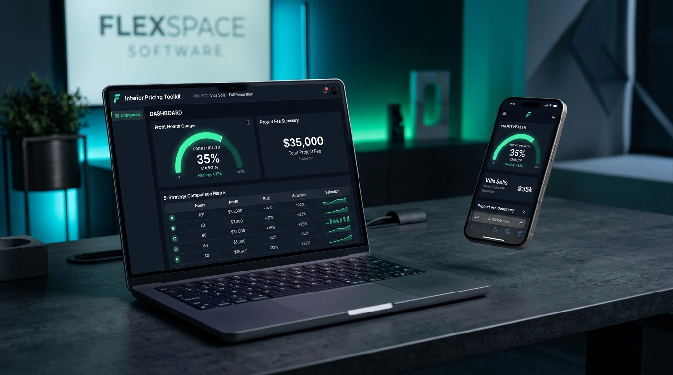 Interior Pricing Toolkit Software Interface